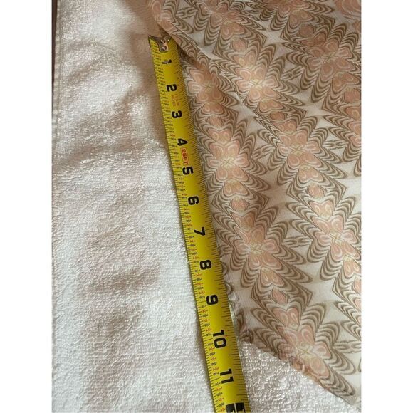 Chicos Sheer Long Sleeve Long Line Tunic Size 4 - Picture 4 of 14